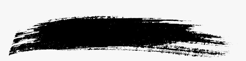 A single wide black brush stroke with rough edges, the mark tattooed across the founder's chest